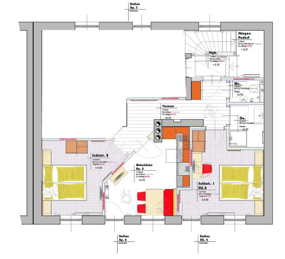 Appartement Haus Burgblick Wagrain Exterior foto